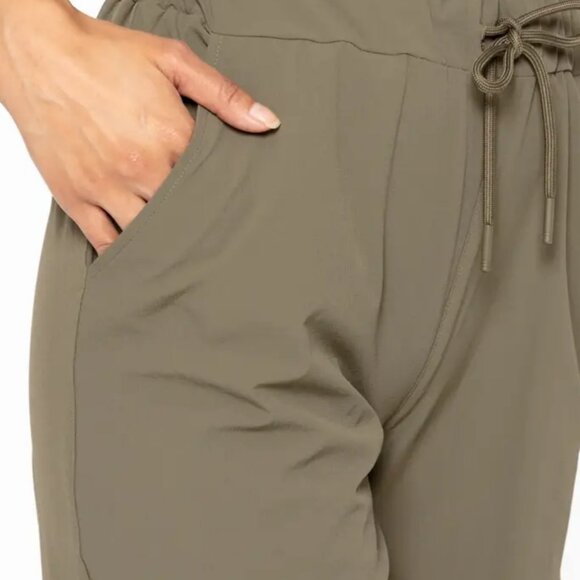 Ivy Green Tube Top Cargo Jumpsuit - Picture 4 of 4